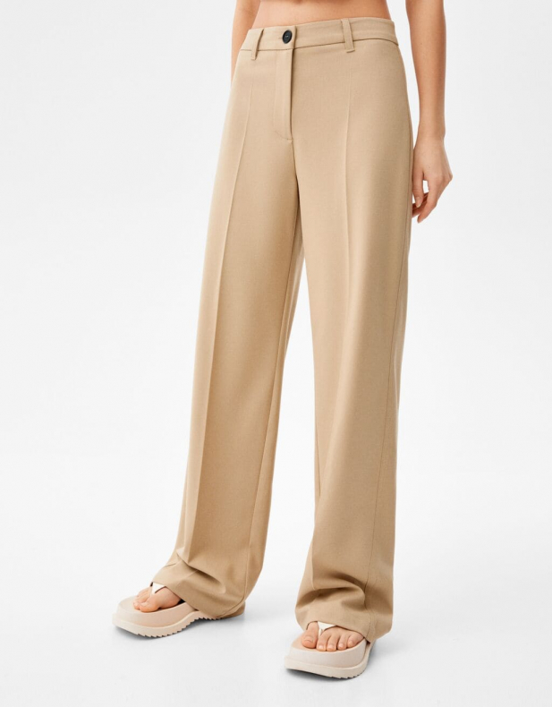 Wide-Leg-Hose mit G?rtelschlaufen